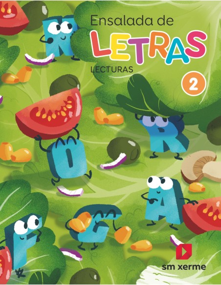 ENSALADA DE LETRAS 2ºPRIMARIA LECTURAS MAIS SAVIA GALICIA 2019